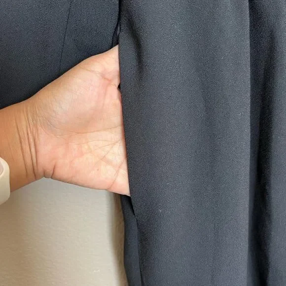 J. Crew 365 Gyro Faux Wrap Lapel Jumpsuit - Picture 10 of 12